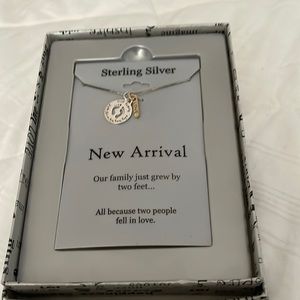 Sterling Silver new arrival necklace boxed and ever used